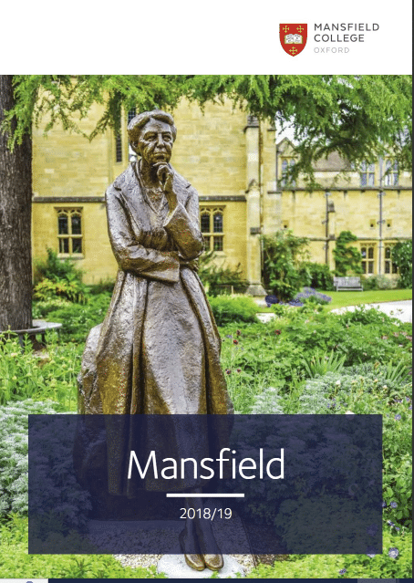 Mansfield magazine 2018/19 front page