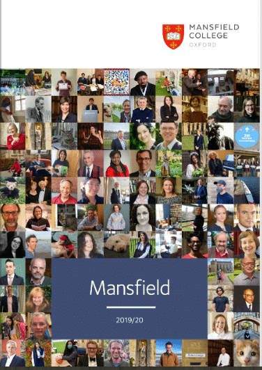 Mansfield Magazine 2019/20 front page