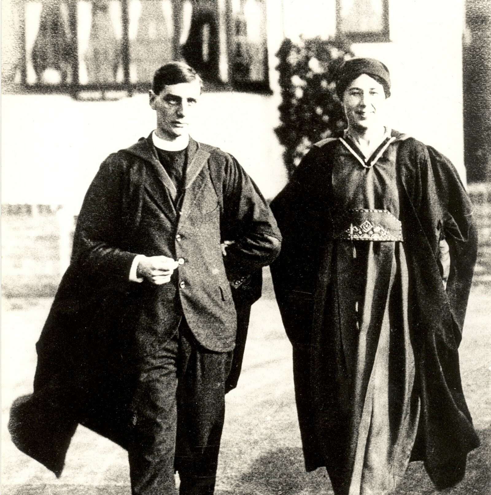 Historical photo of Claude and Constance Coltman on their wedding day.