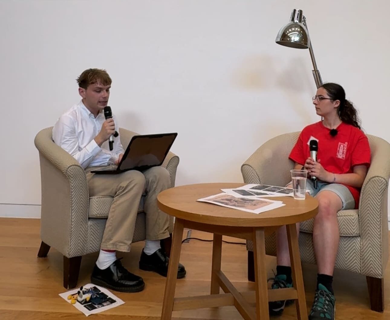 Alex Manby and Harriet Jakeman