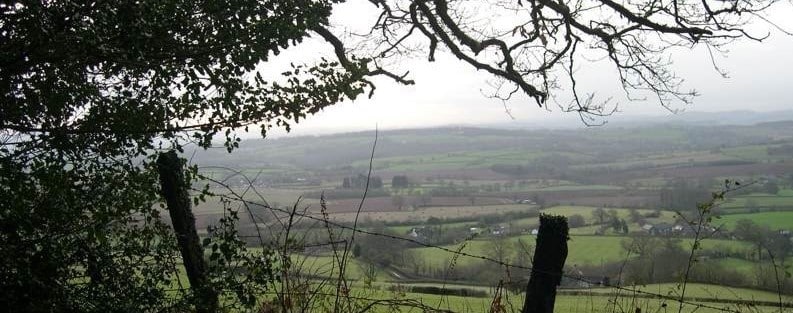 Countryside landscape.
