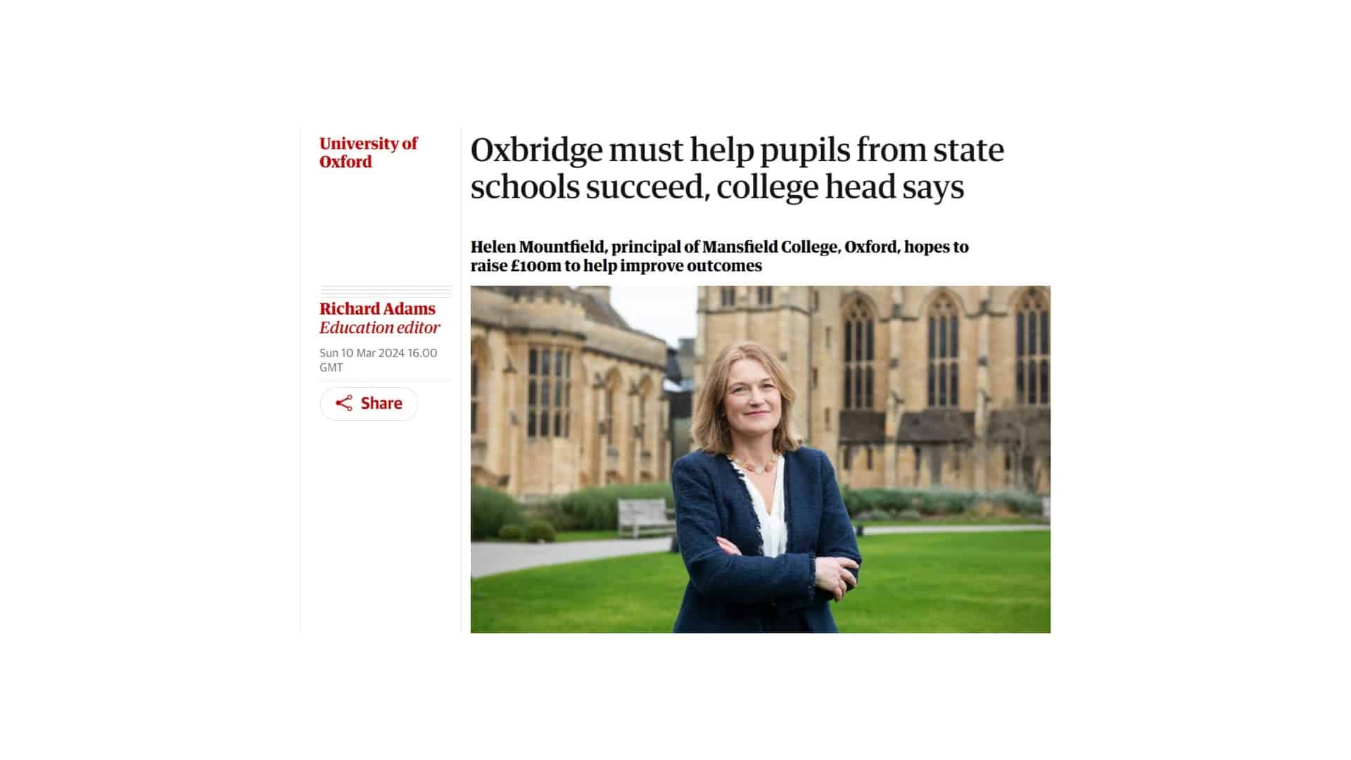 The Times Article, Helen Mountfield, March 2024