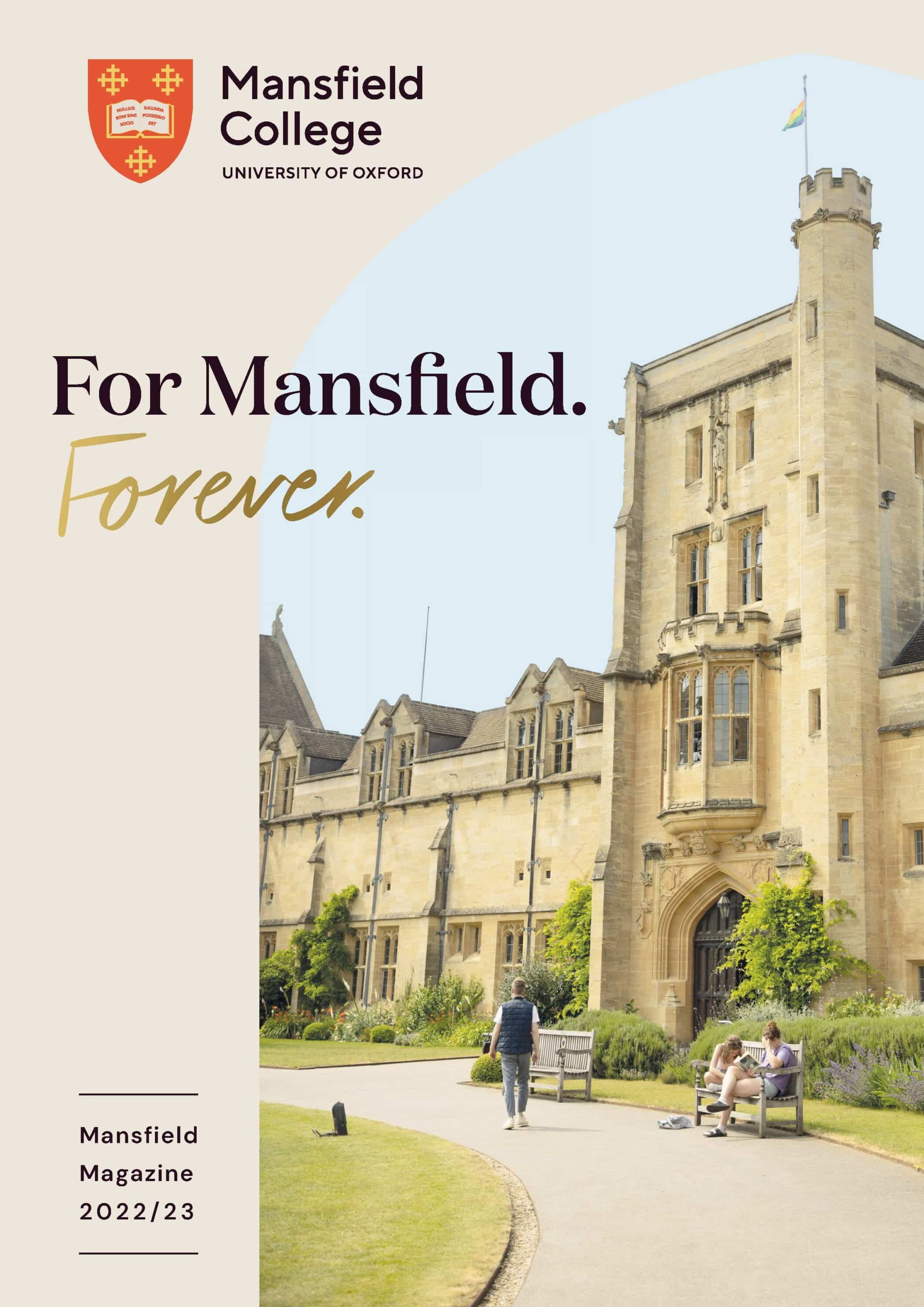 Mansfield magazine 2022/23 cover