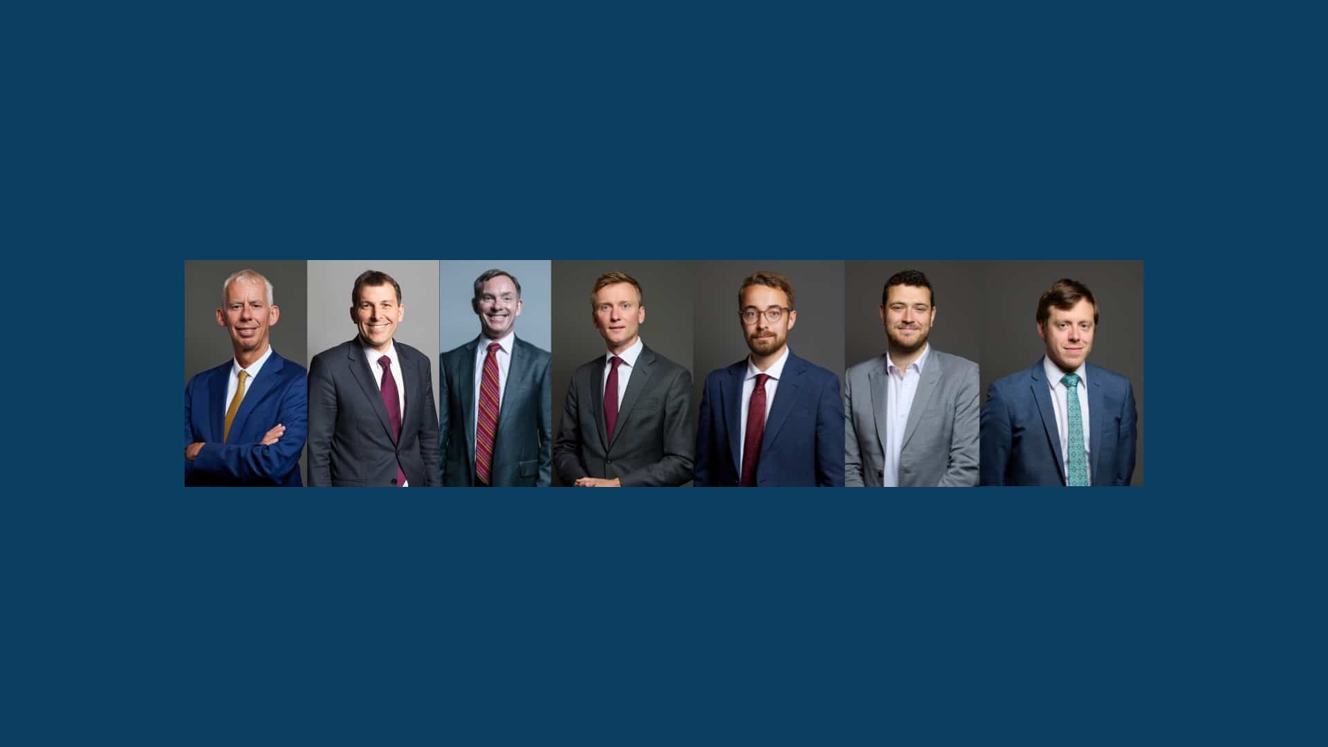 photo collage of 7 Mansfield alumni elected to parliament