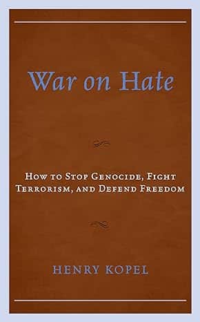 Book Cover for 'War on Hate' by Henry Kopel