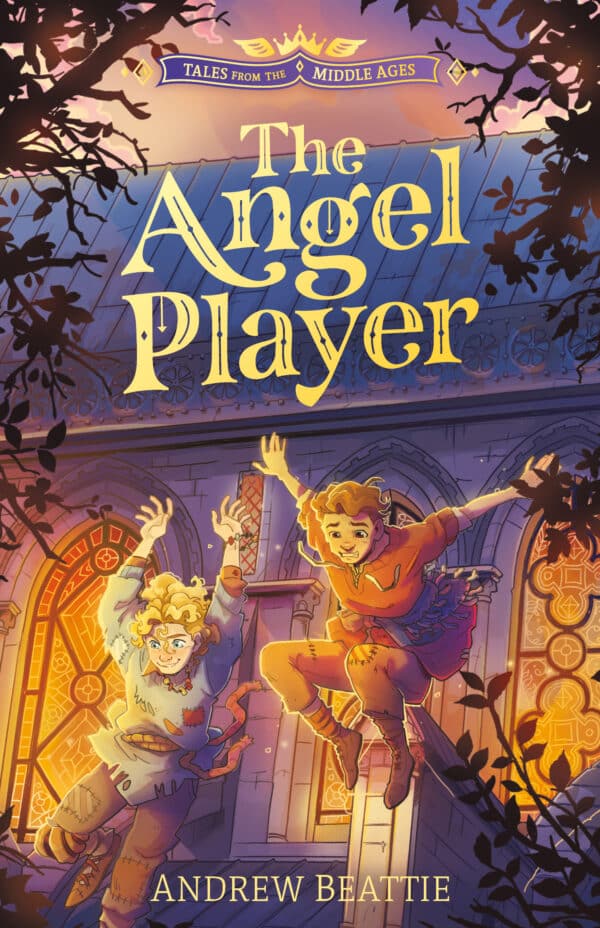 Book cover for 'The Angel Player'
