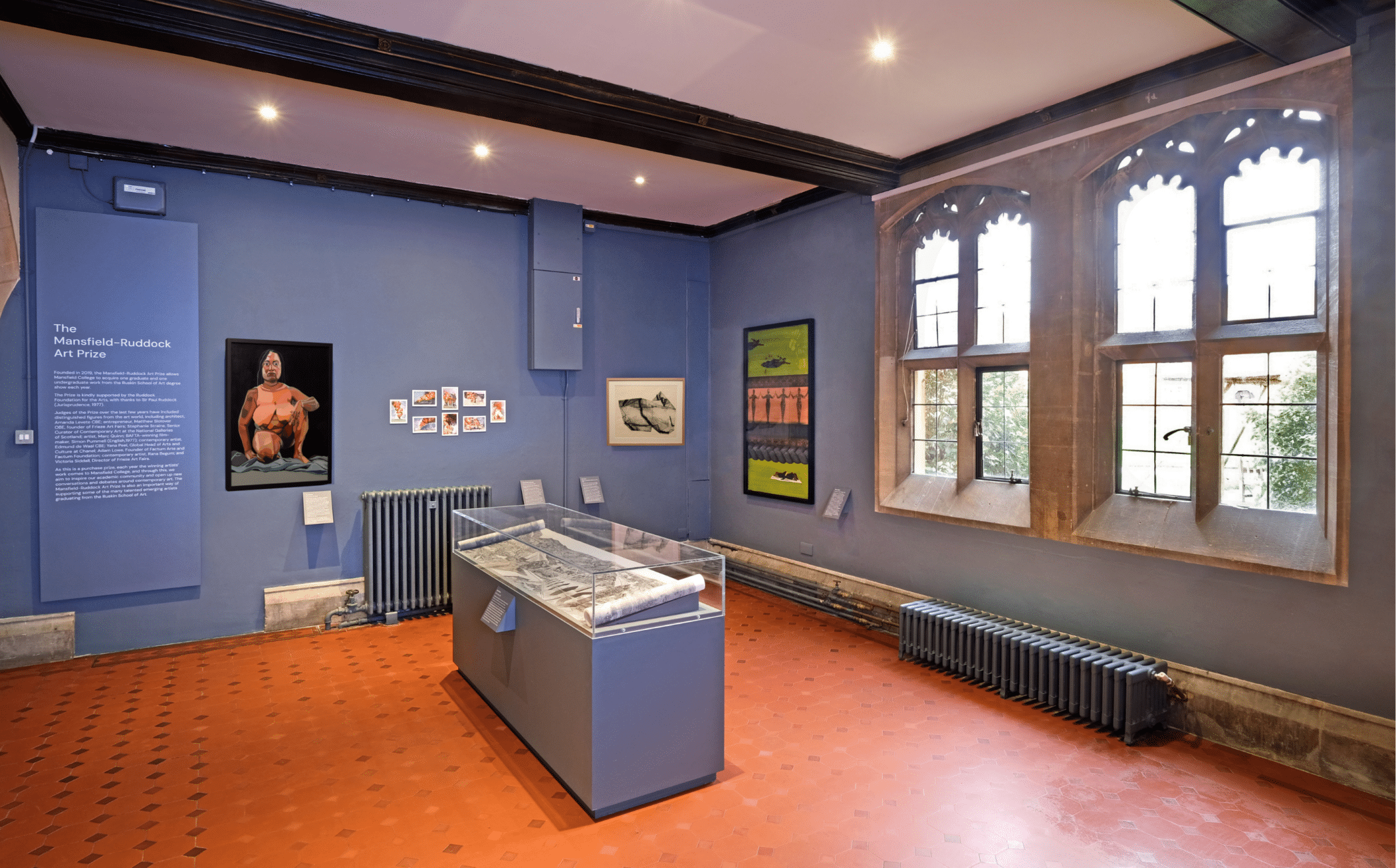 Mansfield-Ruddock Art Exhibition space
