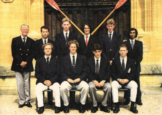 Summer Eights, 1991, men's 1st VIII formal